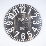 Zegar ścienny drewniany retro
